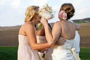 Bridesmaids Celebrating
