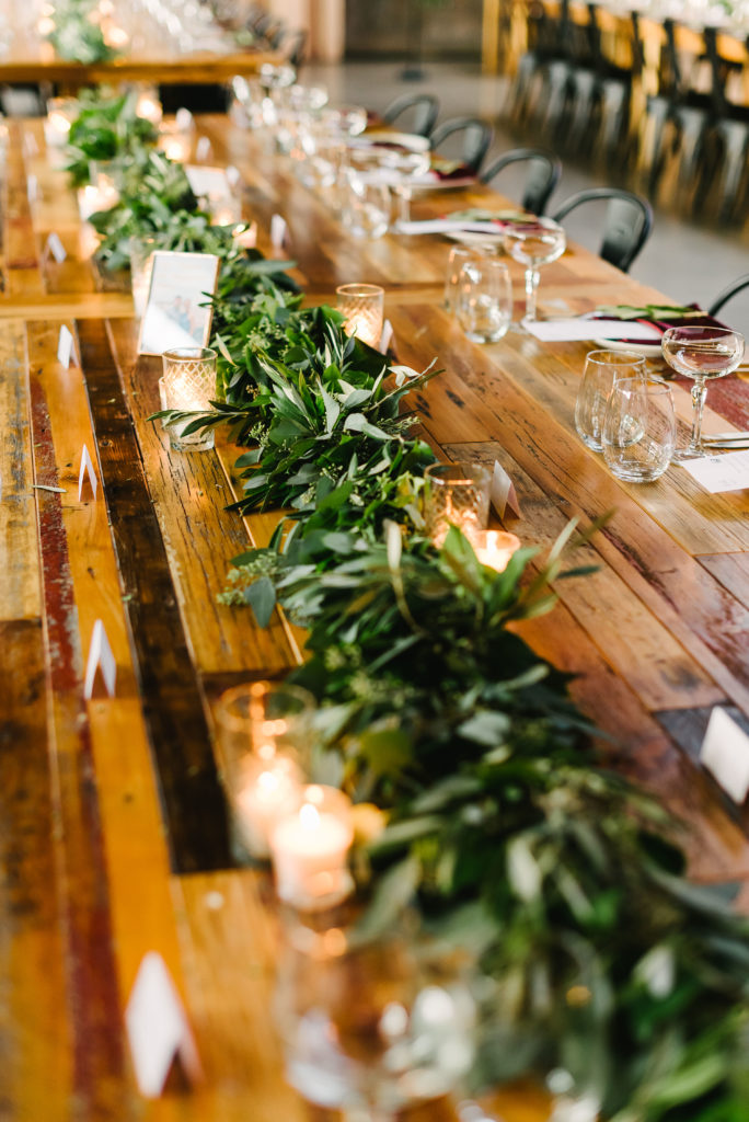Olive, Eucalyptus, and Ruscus Garland