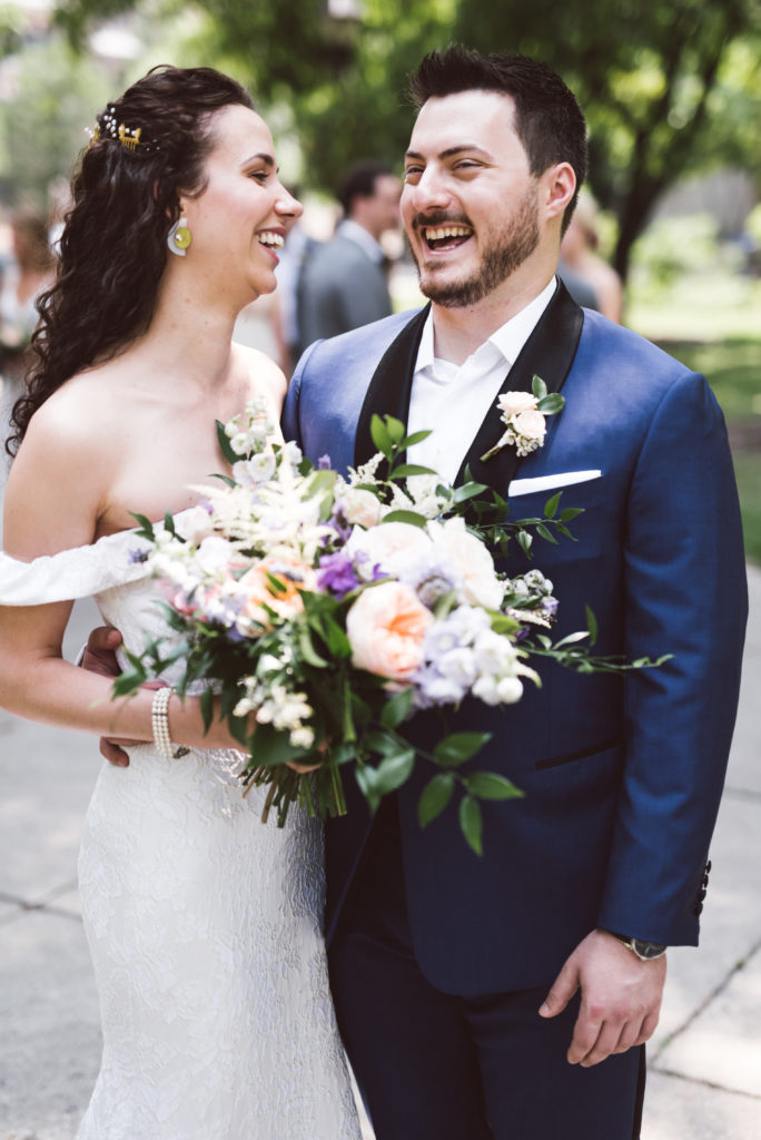 Colorful Rooftop Wedding in Chicago