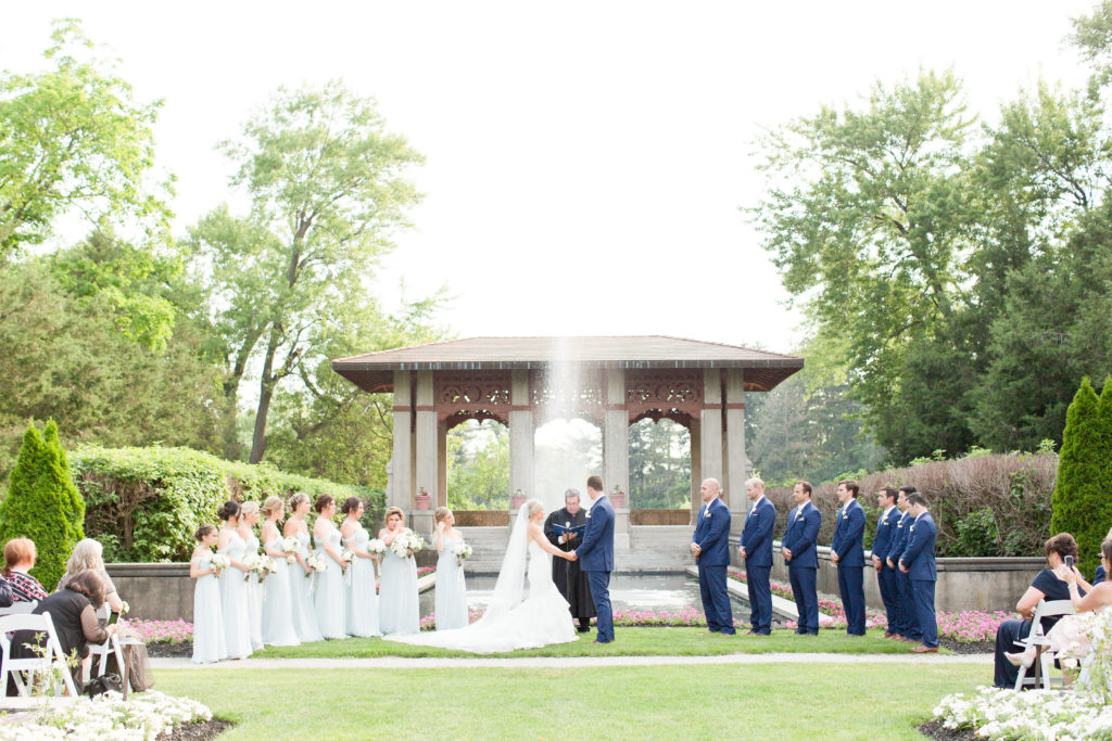 Outdoor Wedding At The Armour House