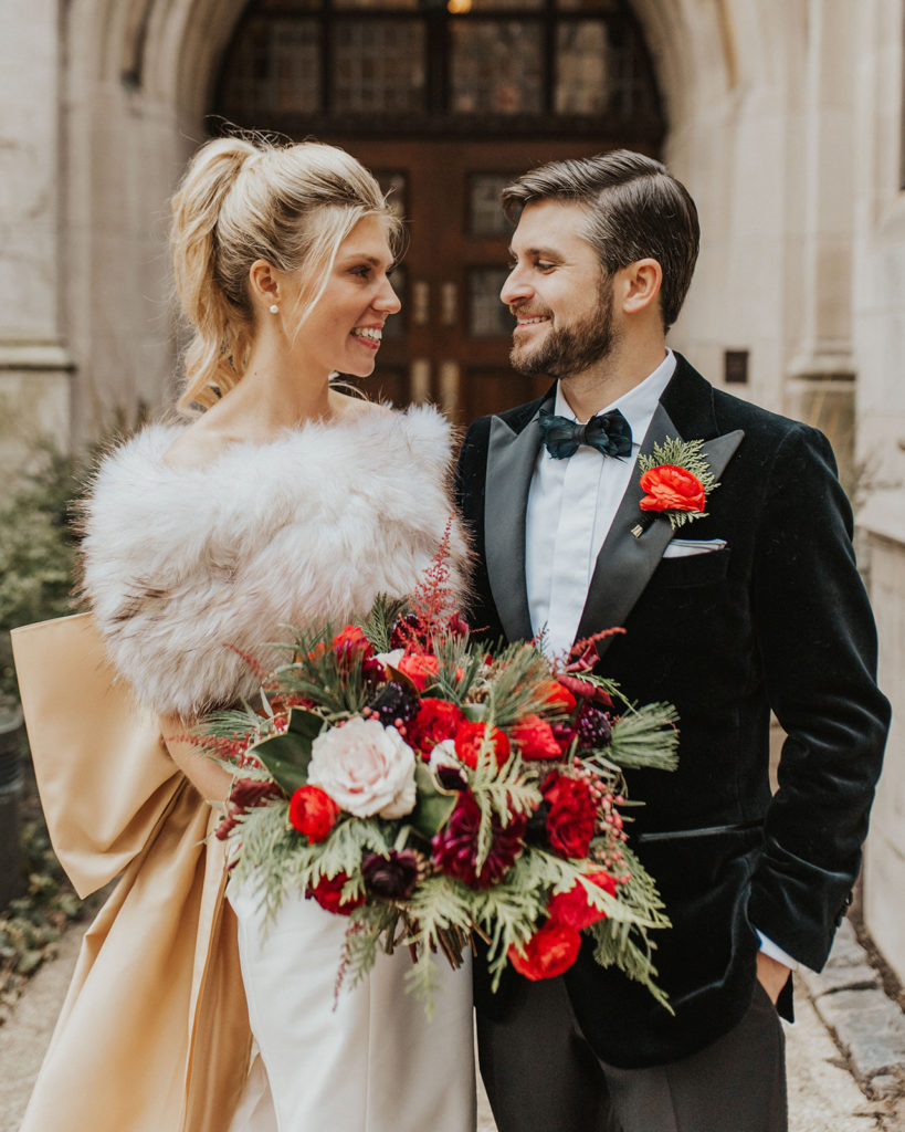 Winter Wedding at The University Club of Chicago