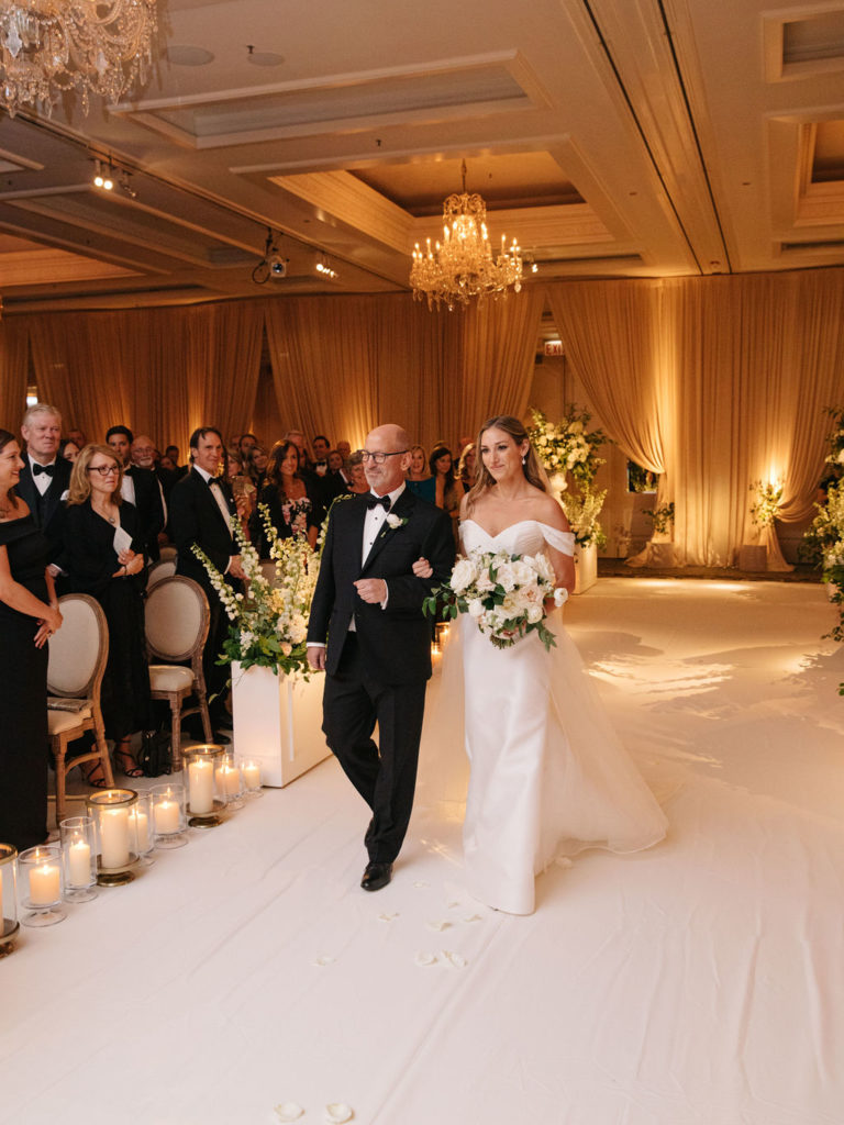 Wedding Ceremony at The Four Seasons Hotel Chicago