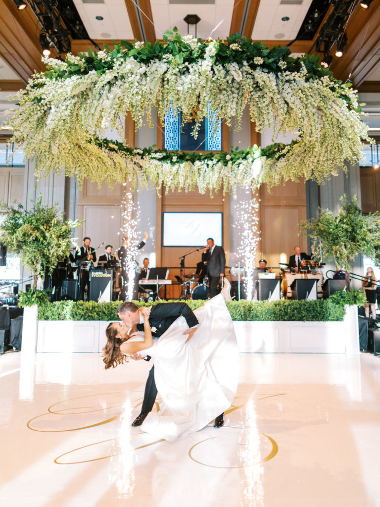 Wedding Dance Floor Floral Piece