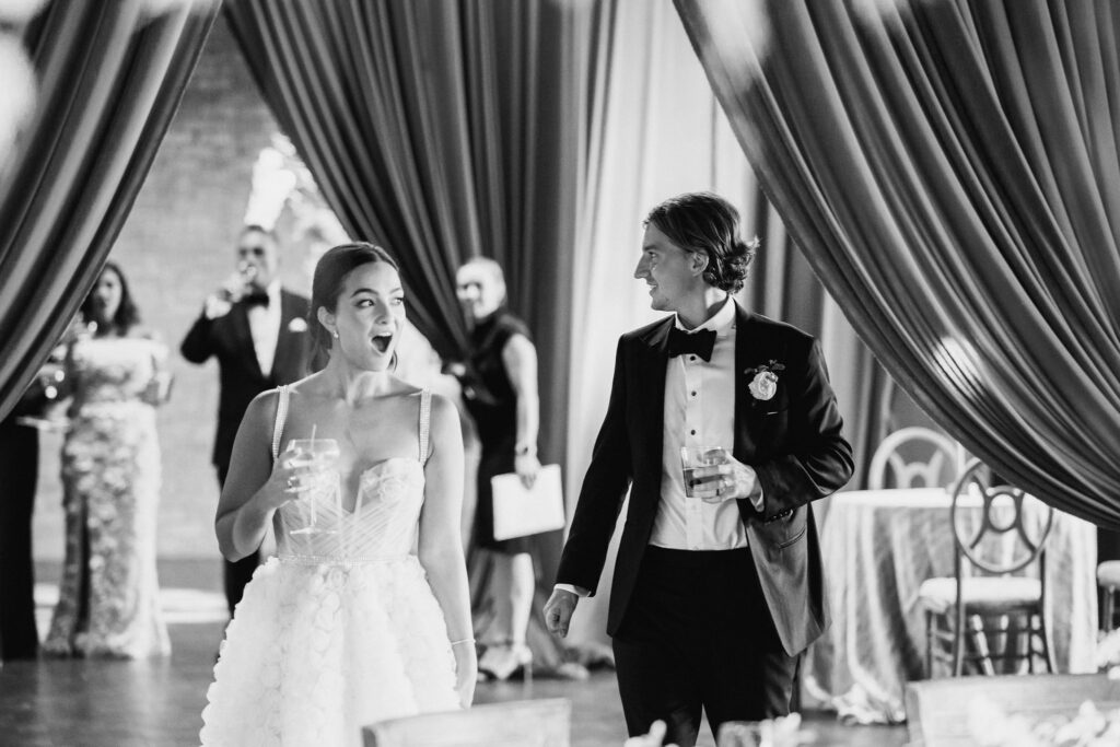 Rockwell On The River Wedding Reception - Room Reveal Reaction