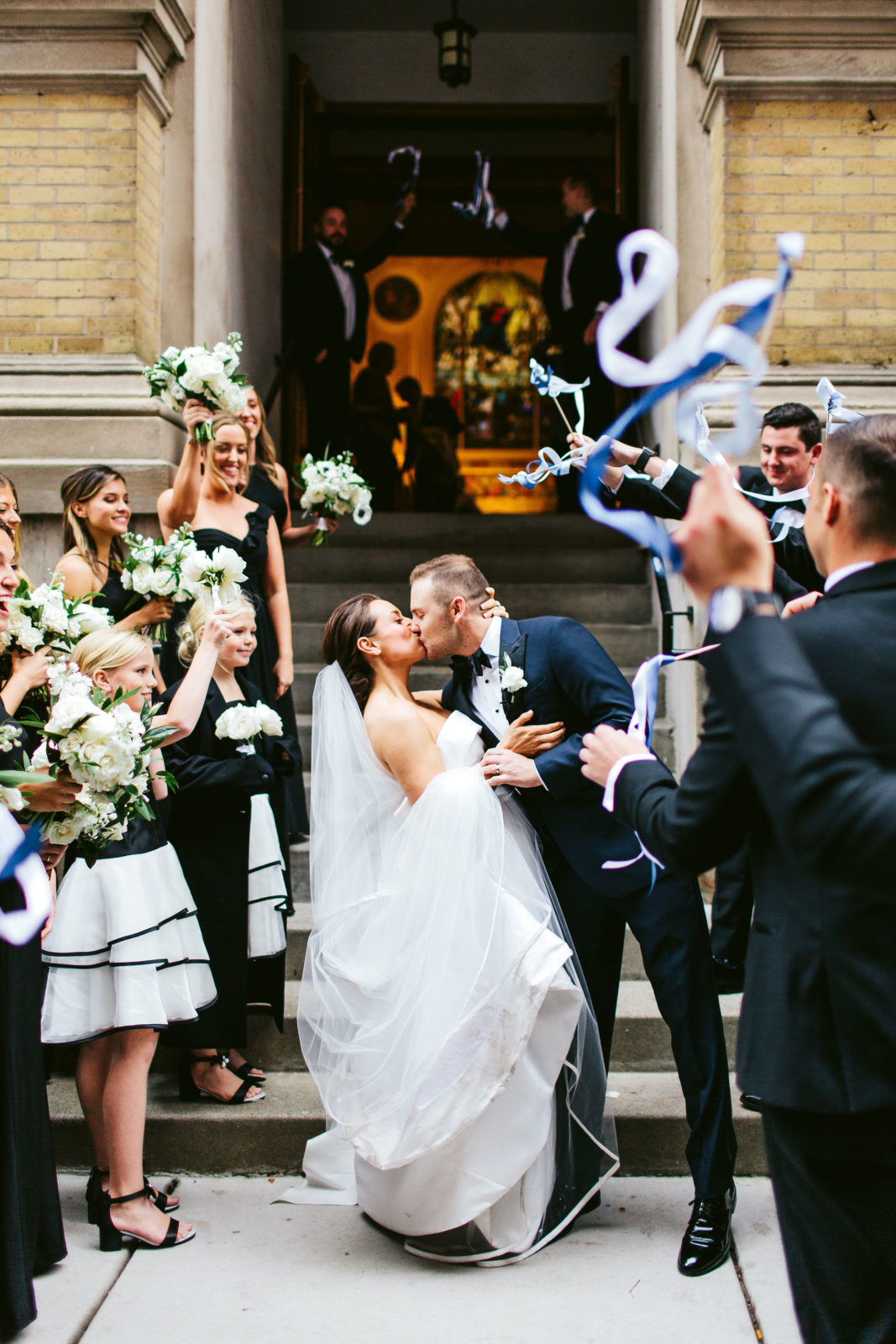 Fall Wedding at Chicago History Museum in Lincoln Park