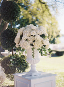 Large Floral Urn for Wedding Ceremony