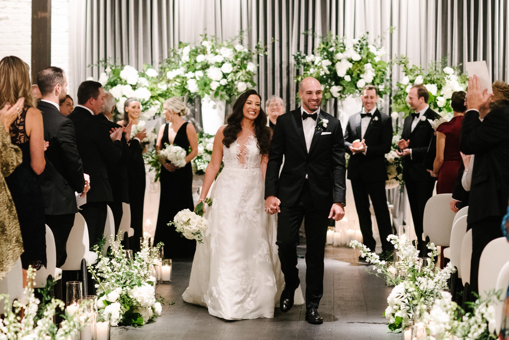 Wedding at The Dalcy with Chandelier Explosion - Life in Bloom