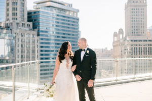 Wedding in Chicago Rooftop
