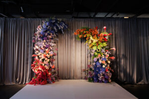Colorful Wedding Arch for Ceremony at The Dalcy