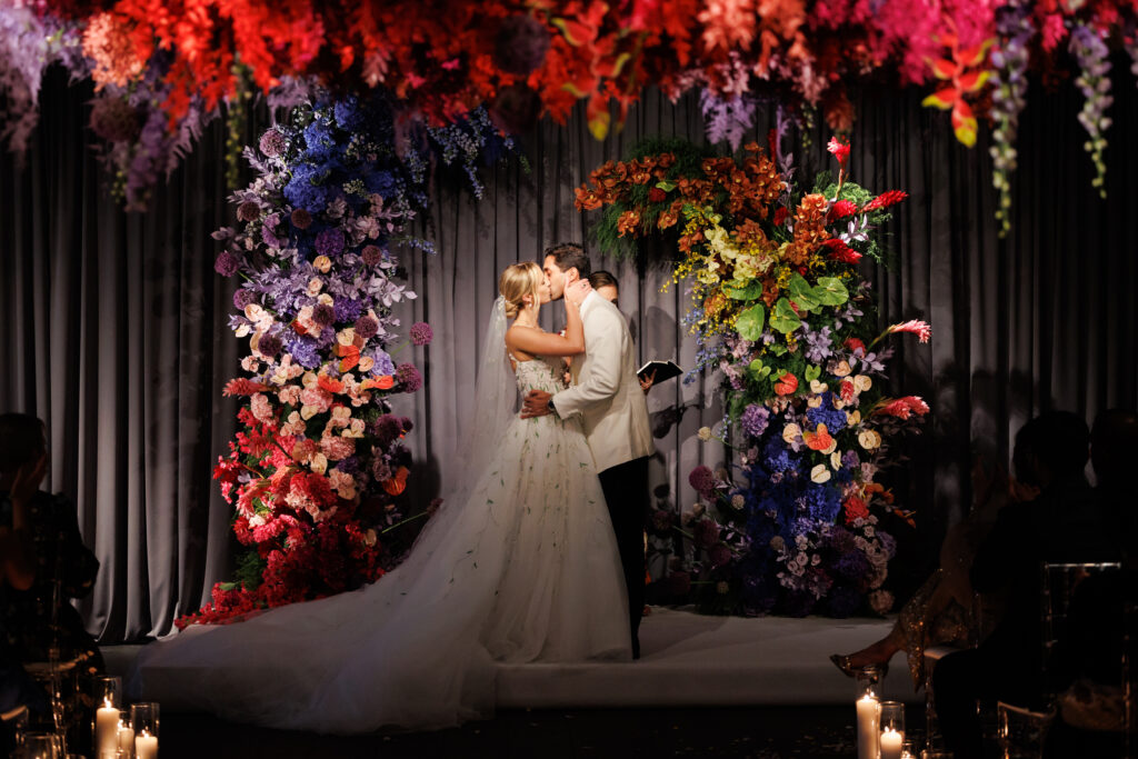 Rainbow Wedding Flowers