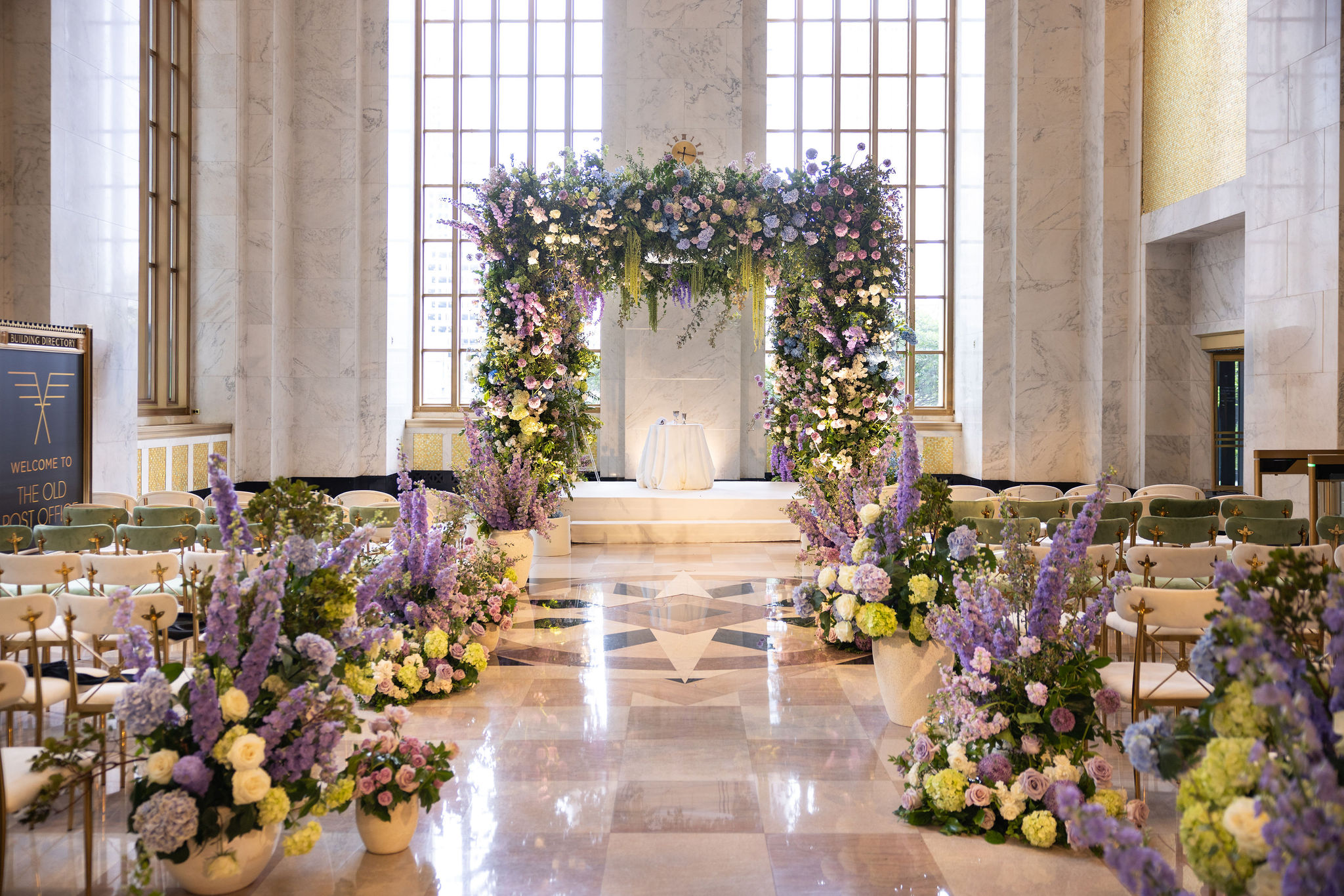 Life In Bloom Wedding Ceremony Flowers